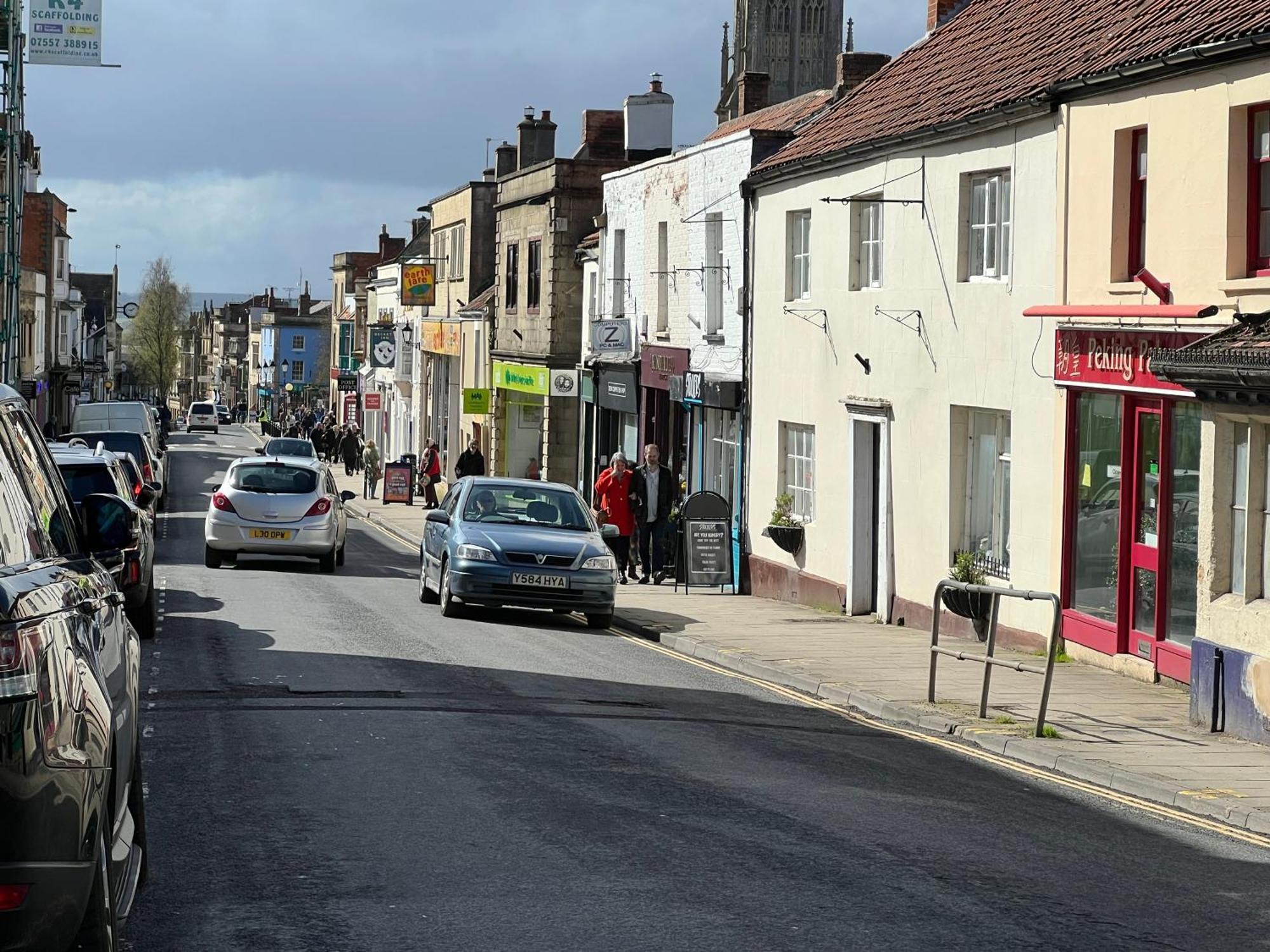 Glastonbury High Street Sanctuary- 2 Bd, Sleeps 4 Eksteriør billede